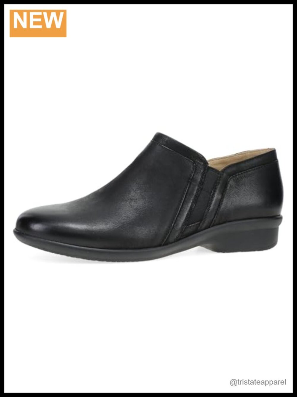 Dansko Women's Cheryl Bootie Ankle Boot Slip-On Leather Comfort Work